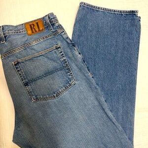 Polo Ralph Lauren RL Brixton Loose Fit Straight Leg Jeans 36X32